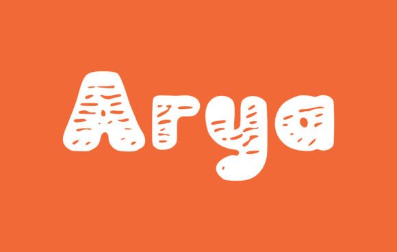 Arya: The Quirky Display Typeface That Brings Whimsy to Your Projects