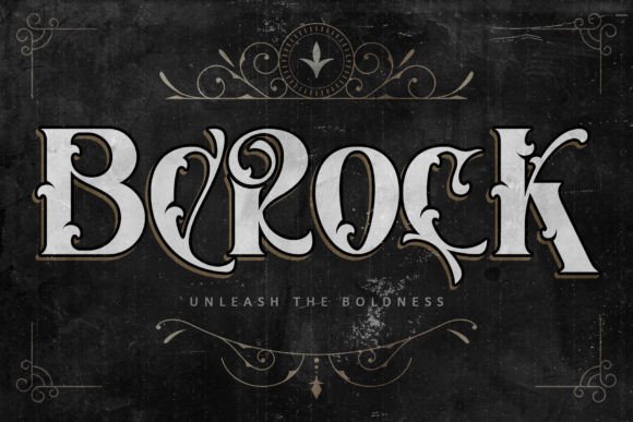 Berock: A Vintage Serif Font for Modern Brands