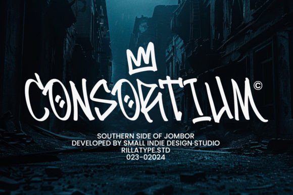 Consortium: Capturing the Raw Energy of Street Art in Your Designs