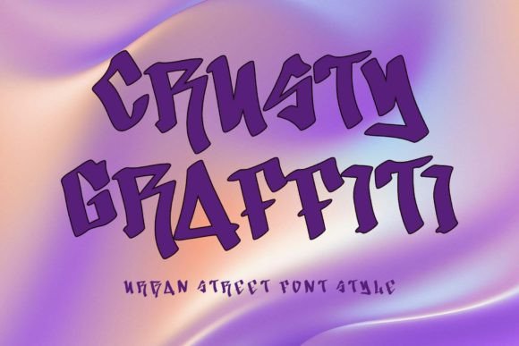 Crusty Graffiti: An Elegant Graffiti Font for Bold Branding