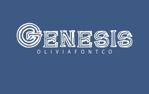 Genesis: A Typeface for Bold Digital Futures