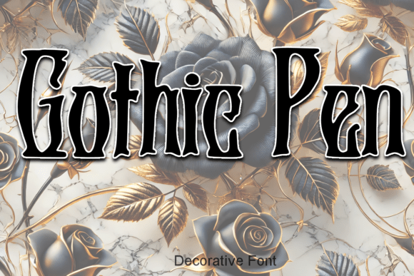Gothic Pen: The Dramatic Typeface for Bold Projects