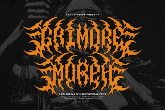 Grimore Morph: A Death Metal Font for Modern Design
