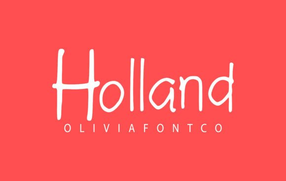 Holland and Holland: A Font with Authentic Handwritten Charm