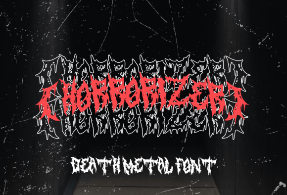 Horrorizer: A Brutal Typeface for Unforgettable Branding