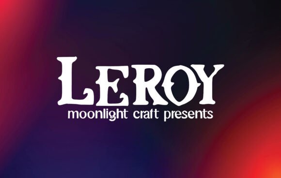 Leroy: A Creative Font for Bold Branding and Logos
