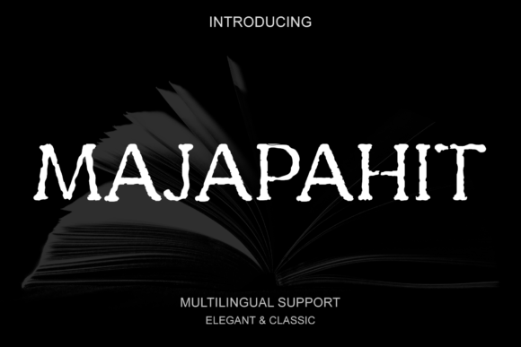 Majapahit: A Premium Serif Font with Historical Depth