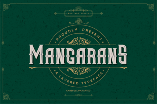 Mangarans: A Vintage Font for Modern Branding