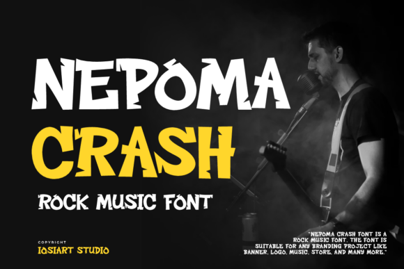 Nepoma Crash: The Typeface That Screams Attitude