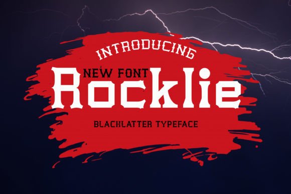 Rocklie: A Modern Serif Font for Luxury Branding