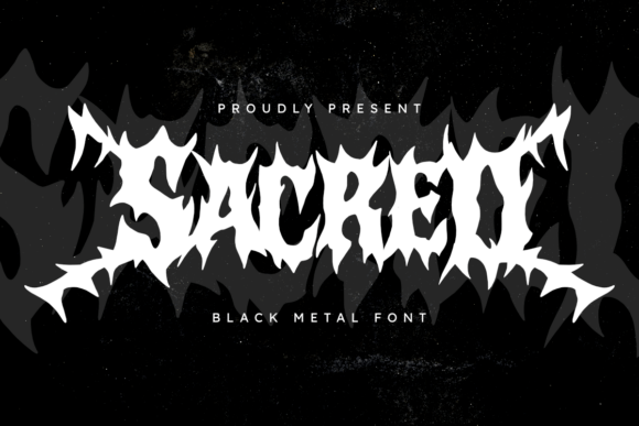 Sacred: Unleashing Raw Black Metal Energy in Your Designs