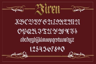 Siren: A Mythological Typeface for Modern Creators