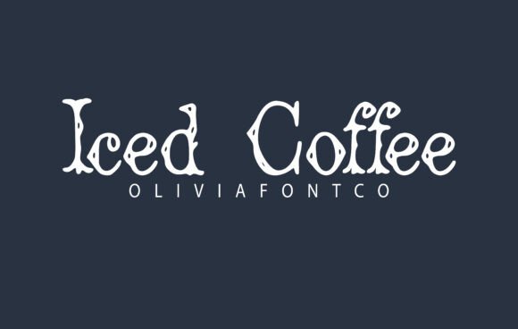 The Chilled Charm of the Iced Coffee Typeface