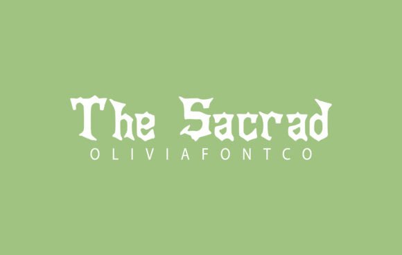 The Sacrad: Crafting Visual Identity with a Timeless Serif