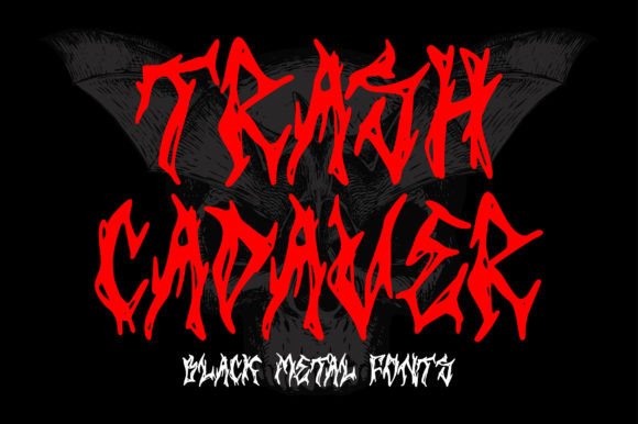 Trash Cadaver: Your Next High-Impact Display Typeface