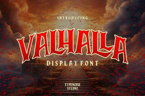 Valhalla: Unleash Raw, Bold Energy in Your Designs