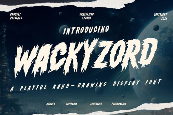 Wackyzord: A Typeface That Refuses to Be Ignored